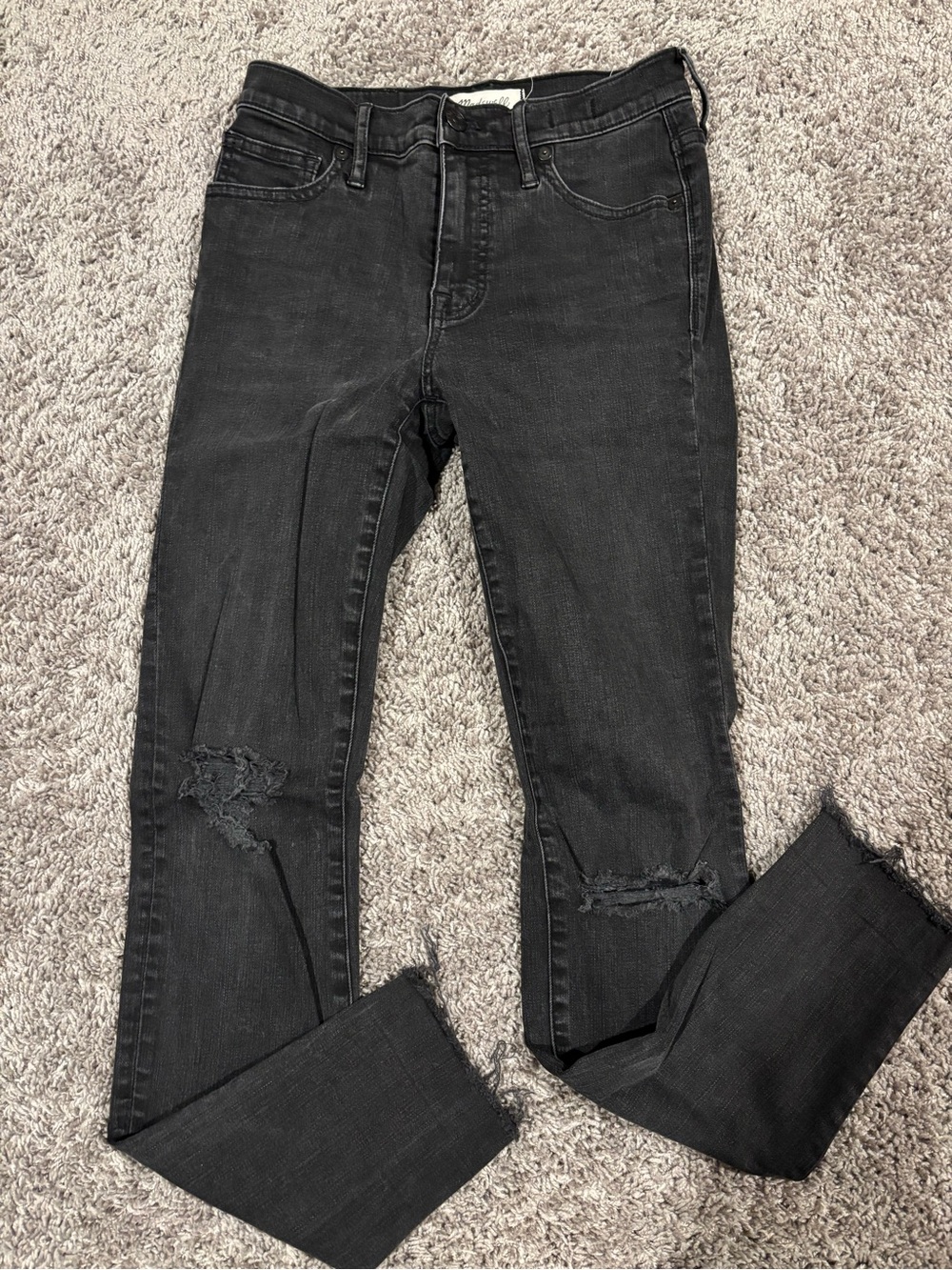 Madewell Black Skinny Jeans